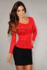 Bluza din dantela Mistery Red