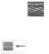 Freza HSS, forma de strop O 1220 dantura 3, coada &#2013265944;6mm, 12x20mm, Pferd