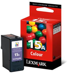 18C2100E Cartus #15A inkjet color original Lexmark standard