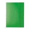 Mapa din carton plastifiat format A4 cu elastic, verde