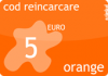 Cod reincarcare cartela Orange Prepay 5 Euro.