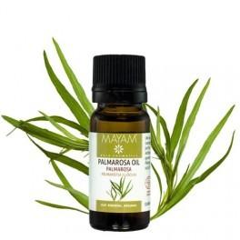 Ulei esential de Palmarosa bio (cymbopogon martinii), 10 ml - Mayam