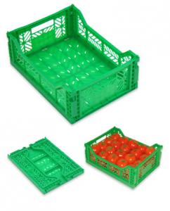 Lazi din plastic, pliabile, pentru legume - fructe, Eurobox Logistics - SC  Eurobox Logistics SRL