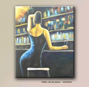 Tablou modern 60x50cm - La bistro