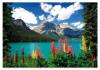 Puzzle 1000 Piese Lacul Emerald si Muntii Canadieni