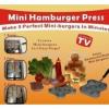 Mini hamburger press