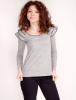 Bluza "smile and wave" light grey