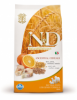 N&D Low Grain Adult Mediu Peste si Portocale 12 kg + recompensa Prime Hide Chicken Chips 100gr