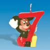 Lumanare 3D Mickey Mouse cifra 7