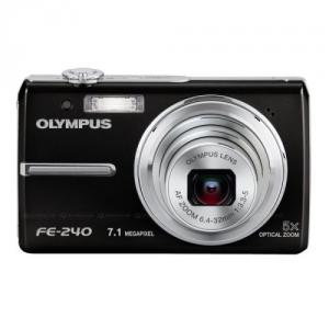 Olympus FE-240 Black, 7.1 MP + card XD 1GB-N2917892