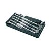 Unior, set de capete cu chei inelare dublu cotite 965/18A-611950