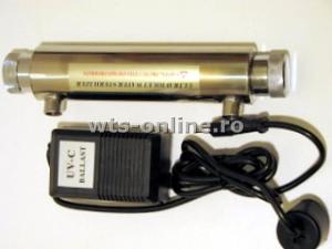 Lampa ultraviolete inox 3304  bec Philips 11w-6 l/m