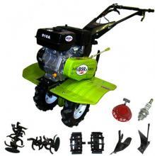 Motosapa BSR LY910A cu 9CP + Roti Metal + Rarita Reglabila + Plug Arat + Cupla + Demaror + Bujie