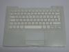 Palmrest + touchpad cu tastatura Apple MacBook White A1181 13 inch 613-6695 fara panglica, butoane touchpad DEFECTE