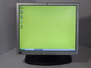 Monitor LCD 17 inch HP 1740, ecran zgariat si patat, carcasa zgariata DISP_080