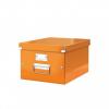 Cutie de arhivare medie portocalie wow click&store