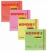 Notes adeziv 75*75mm roz neon 80 file kores