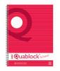 Caiet spira quablock, a4 120  file