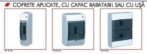 Tablouri electrice pentru aparate modulare