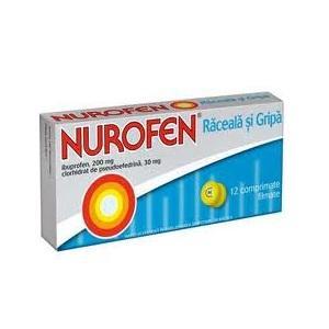 Reckitt Nurofen Raceala si gripa 200mg/ 24 comprimate