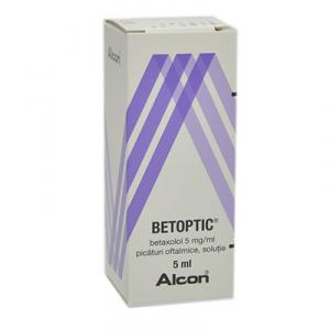 Betoptic 5mg/ml solutie oftalmologica