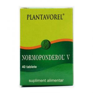 Plantavorel Normoponderol V 40tbl