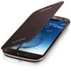 Husa Samsung Galaxy S3 i9300 Flip Cover Amber Brown EFC-1G6FAECSTD