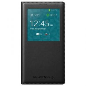 Husa flip Galaxy Note3 N9005 S View Cover Black