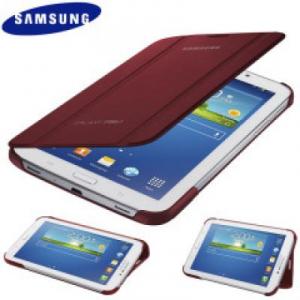 Husa Samsung Galaxy Tab3 7.0 P3200 Book Cover Garnet Red EF-BT210BREGWW