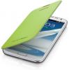 Husa Samsung Galaxy Note II N7100 Flip Cover Lime Green EFC-1J9FMEGSTD