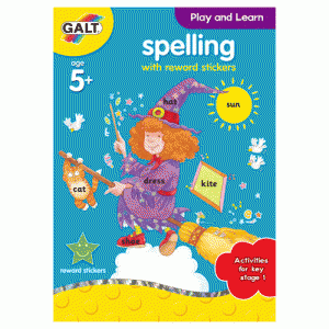 Carte activitati cu abtibilduri Galt Spelling Book