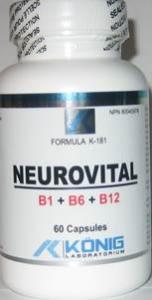 NEUROVITAL-Forte B1, B6, B12 , Acid Alfa Lipoic