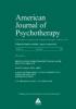 American Journal of Psychotherapy. Nr. 3/2008