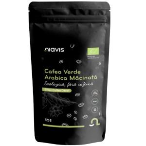Cafea Verde Arabica macinata fara cofeina Bio - 125 g