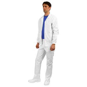 Costum salopeta alb  [TEX 3D08200]
