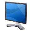 Monitor 17inch lcd dell ultrasharp 1708fp silver & black,