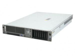 Server HP DL380 G5, Rackabil 2U, 2 Procesoare Intel Quad Core Xeon X5345 2.33 GHz, 4 GB DDR2 ECC, DVD-CDRW