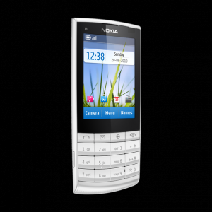 Telefon mobil Nokia X3-02 Touch and Type White Silver