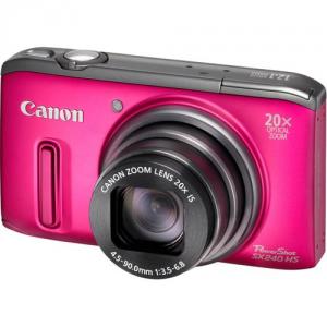 Aparat foto digital Canon PowerShot SX240HS 12.1MP Pink