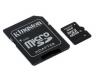Card memorie microSDHC Kingston 8GB + Adaptor SD 8GBKINGSTON