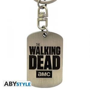 Breloc The Walking Dead Dog Tag Logo