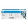 Hp q2612a black toner cartridge garantie: 999 luni