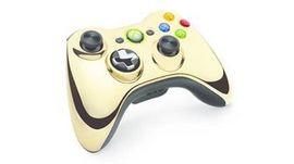Controller Wireless Chrome Gold Xbox360