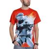 Tricou Star Wars The Force Awakens T-Shirt With Stormtrooper Orange Xl