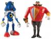 Set Figurine Sonic The Hedgehog 3 Inch Dr Eggman & Metal Sonic