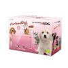 Consola Nintendo 3Ds Coral Pink Cu Nintendogs And Cats Golden Retriever