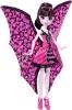 Papusa monster high ghoul-to-bat transformation