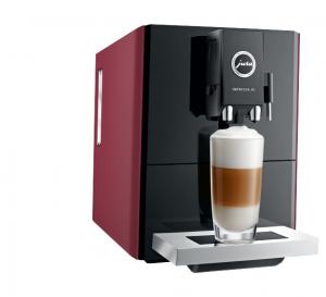 Espressor automat Jura Impressa A5 One Touch Red + Cadou Recipient Lapte