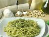 Fettuccine integrale cu pesto