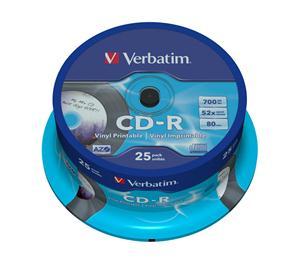 Verbatim CD-R AZO Data Vinyl Printable
